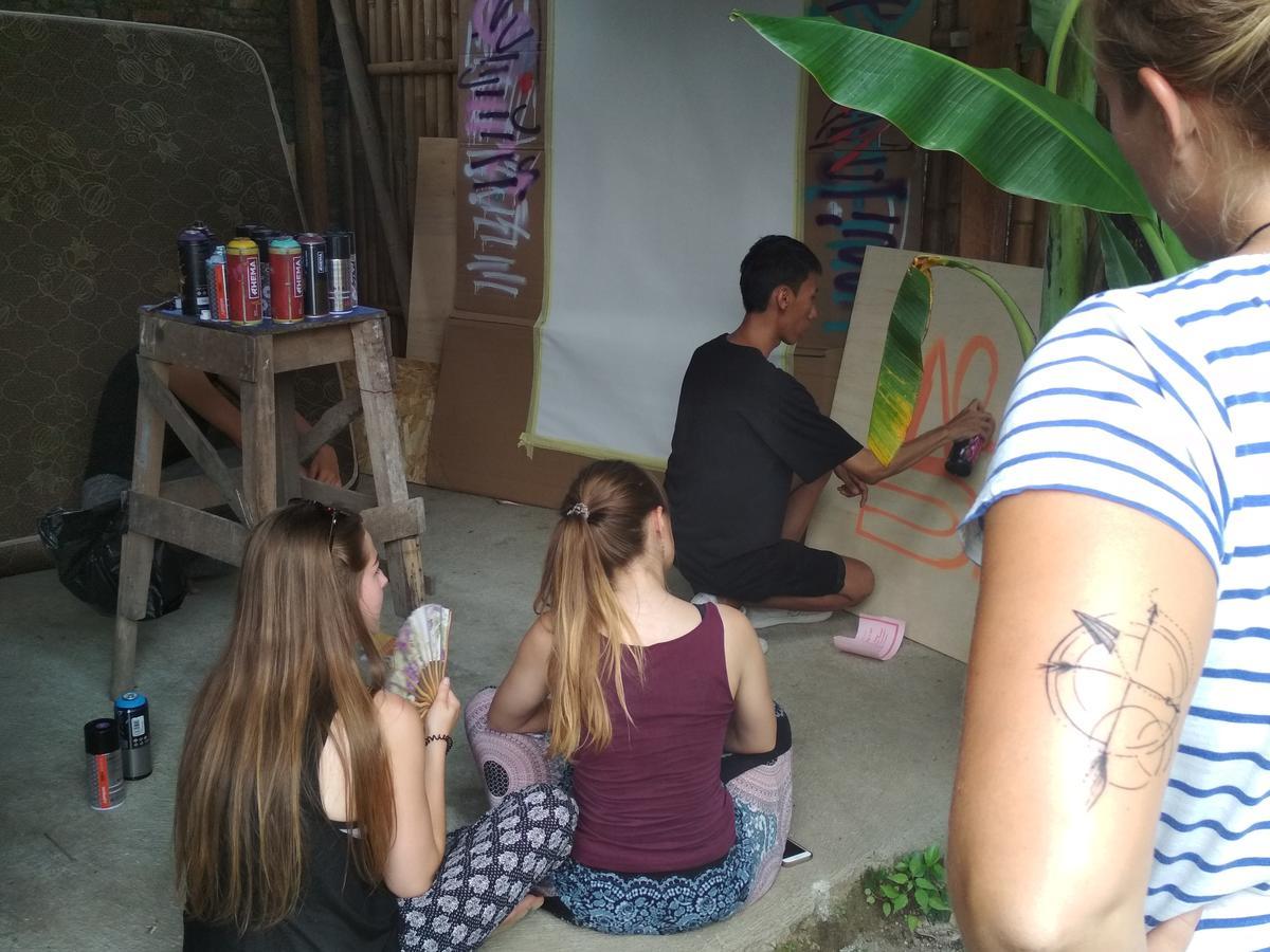 Losmanos Hostel ยอกยาการ์ตา ภายนอก รูปภาพ